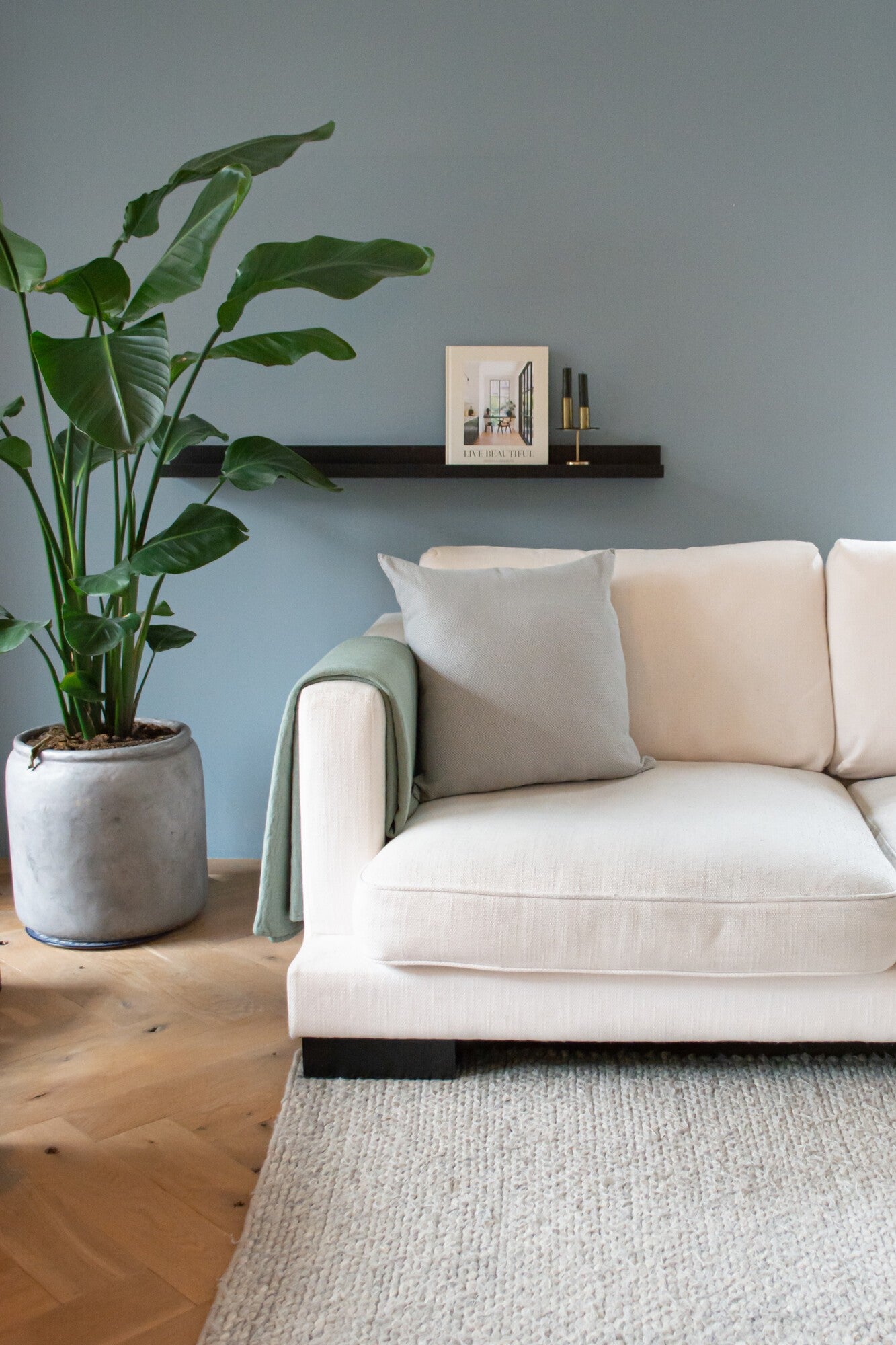 Kussenhoes Savanna Misty Grey 40x60 cm