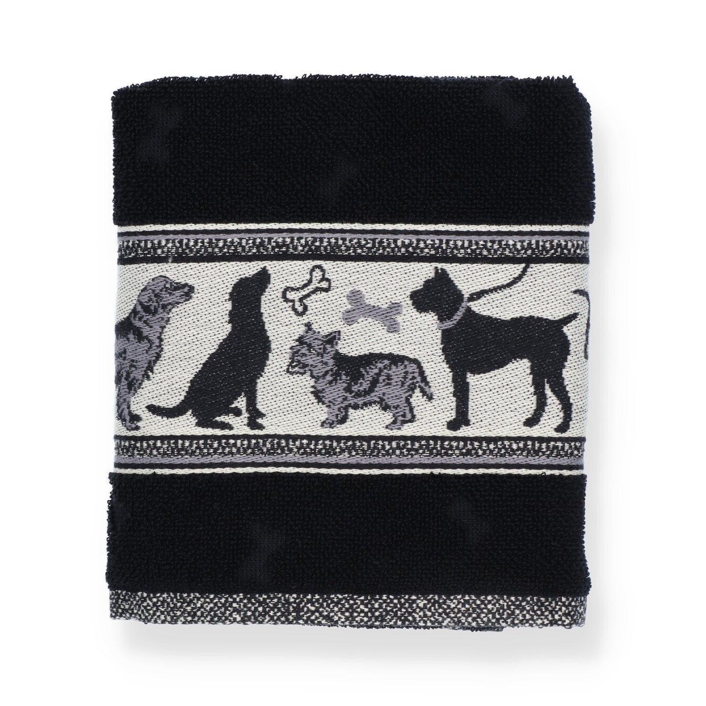 Keukendoek Hond Zwart