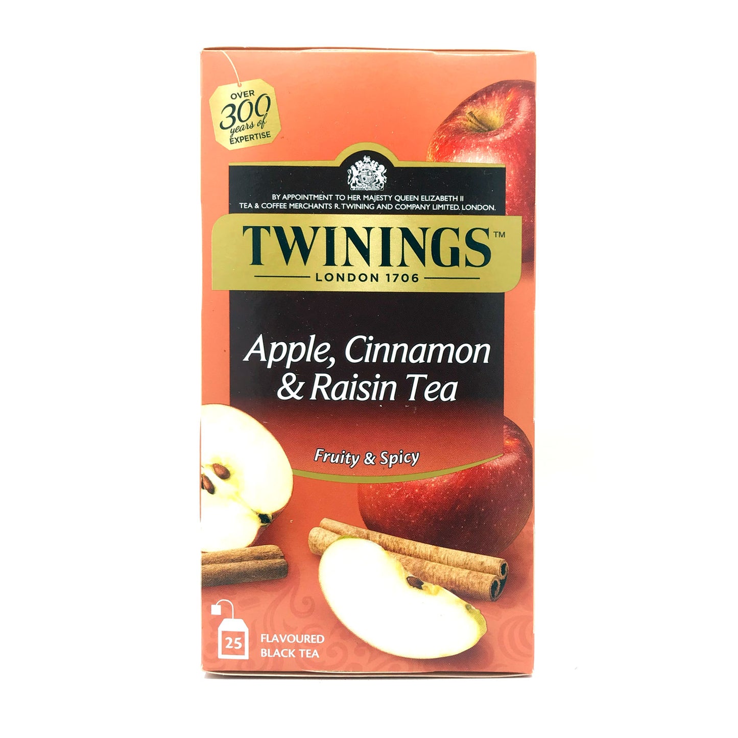 Apple, Cinnamon & Raisin - 25 theezakjes