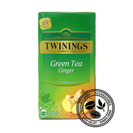 Green Tea Ginger - 25 theezakjes