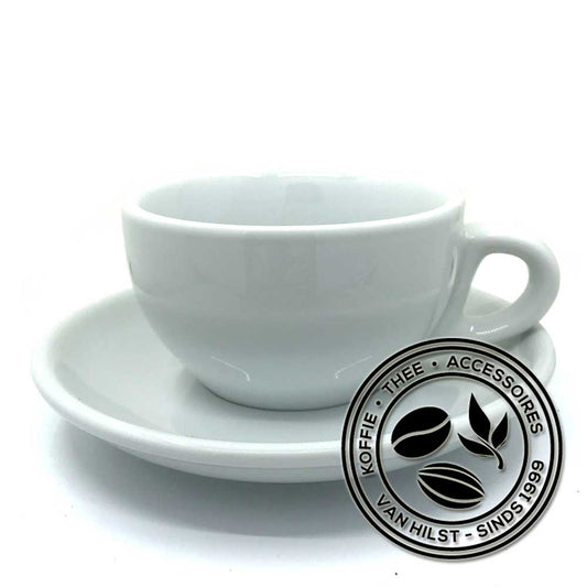 Costa Verde - Cappuccino Cup & Saucer, Apple Green