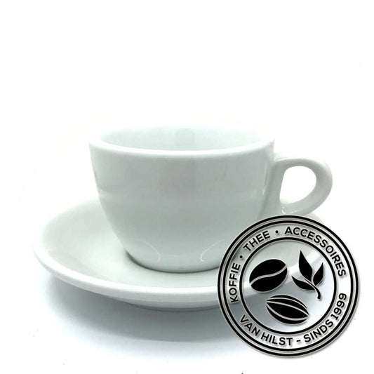 Costa Verde - Cappuccino Cup & Saucer, Apple Green