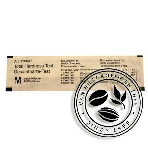 Jura - Teststrookje Waterhardheid