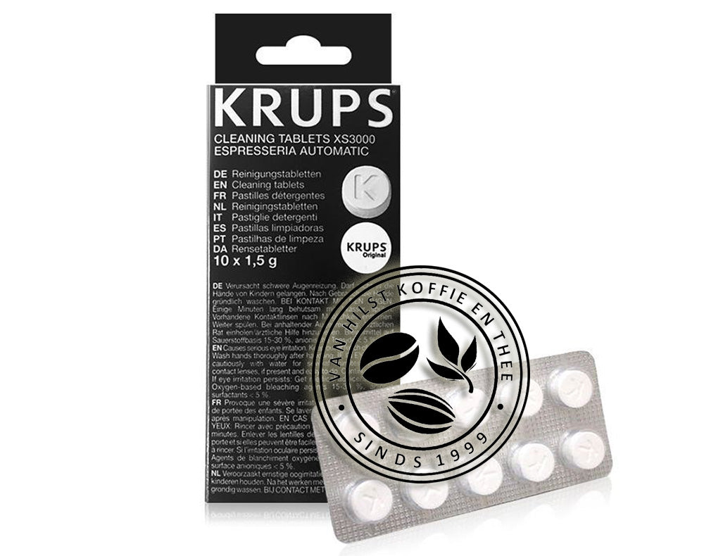 Krups Cleaning Tablets Orchestro – Van Hilst Koffie en Thee