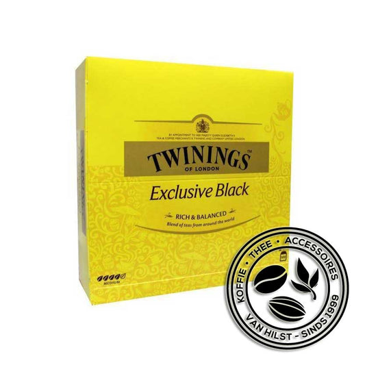 Twinings Exclusive Black - Doos met 100 zakjes thee