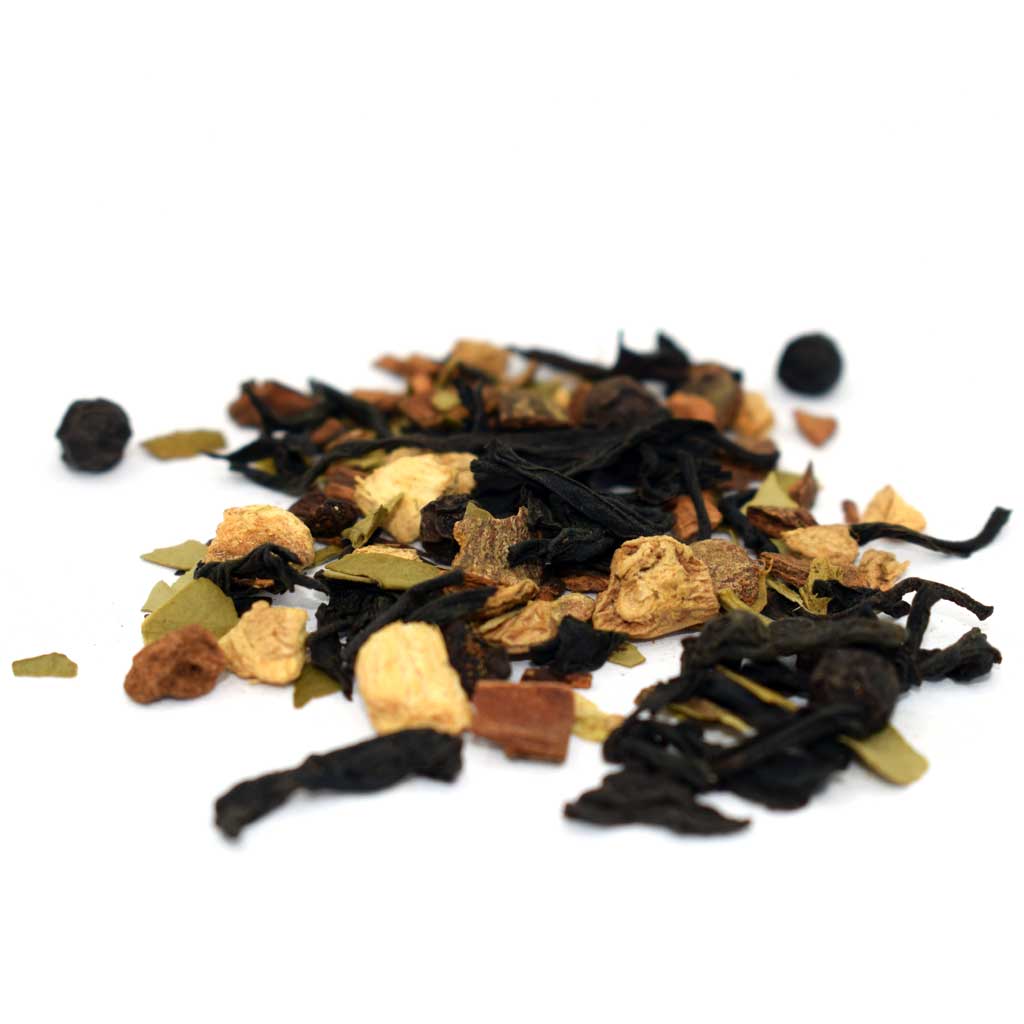 Chai thee - zwarte thee met heel veel kruiden. Maar Chai kan ook rooibos of groene thee zijn.