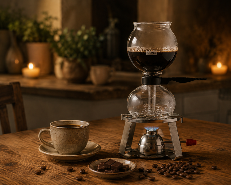 Koffie voor Cona (of Sifon)
