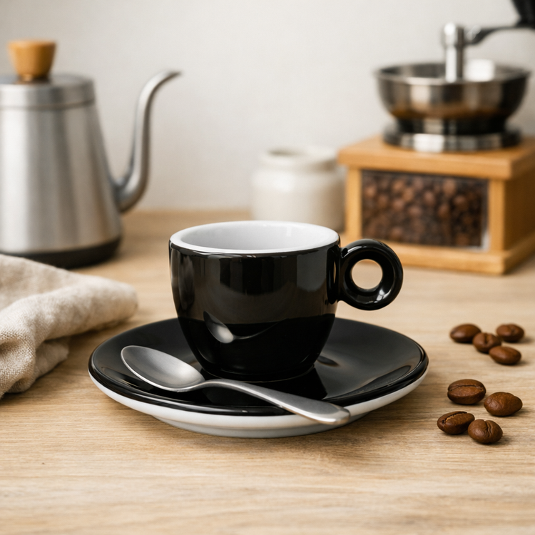 Espressokopje Costa Verde Zwart