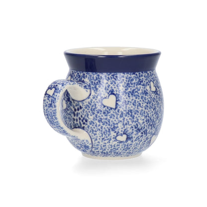 Boeren Mok 240 ml - White Hearts