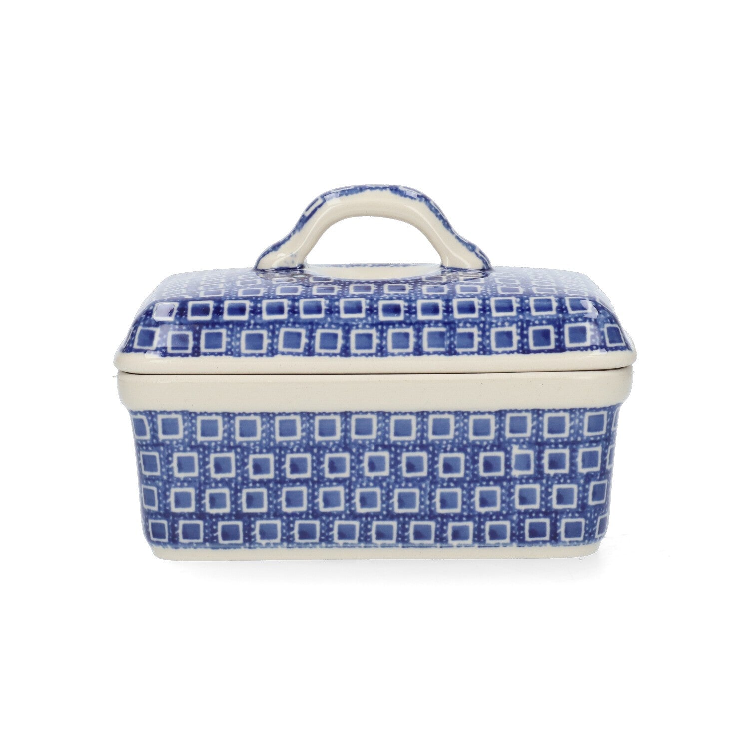 Botervloot Rechthoekig - Blue Diamond