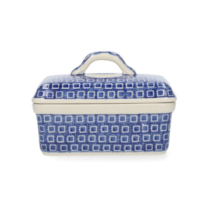 Botervloot Rechthoekig - Blue Diamond