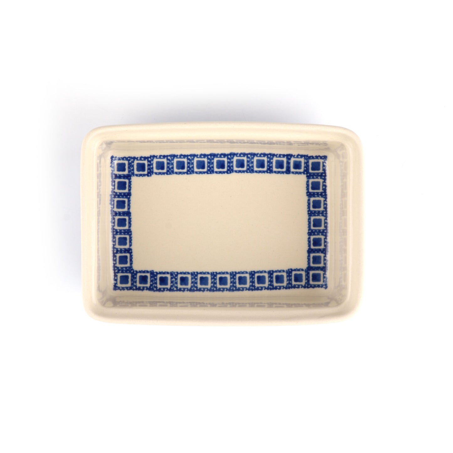 Botervloot Rechthoekig - Blue Diamond