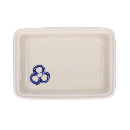 Butter Dish Rectangular - Pearls