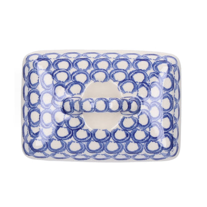 Butter Dish Rectangular - Pearls