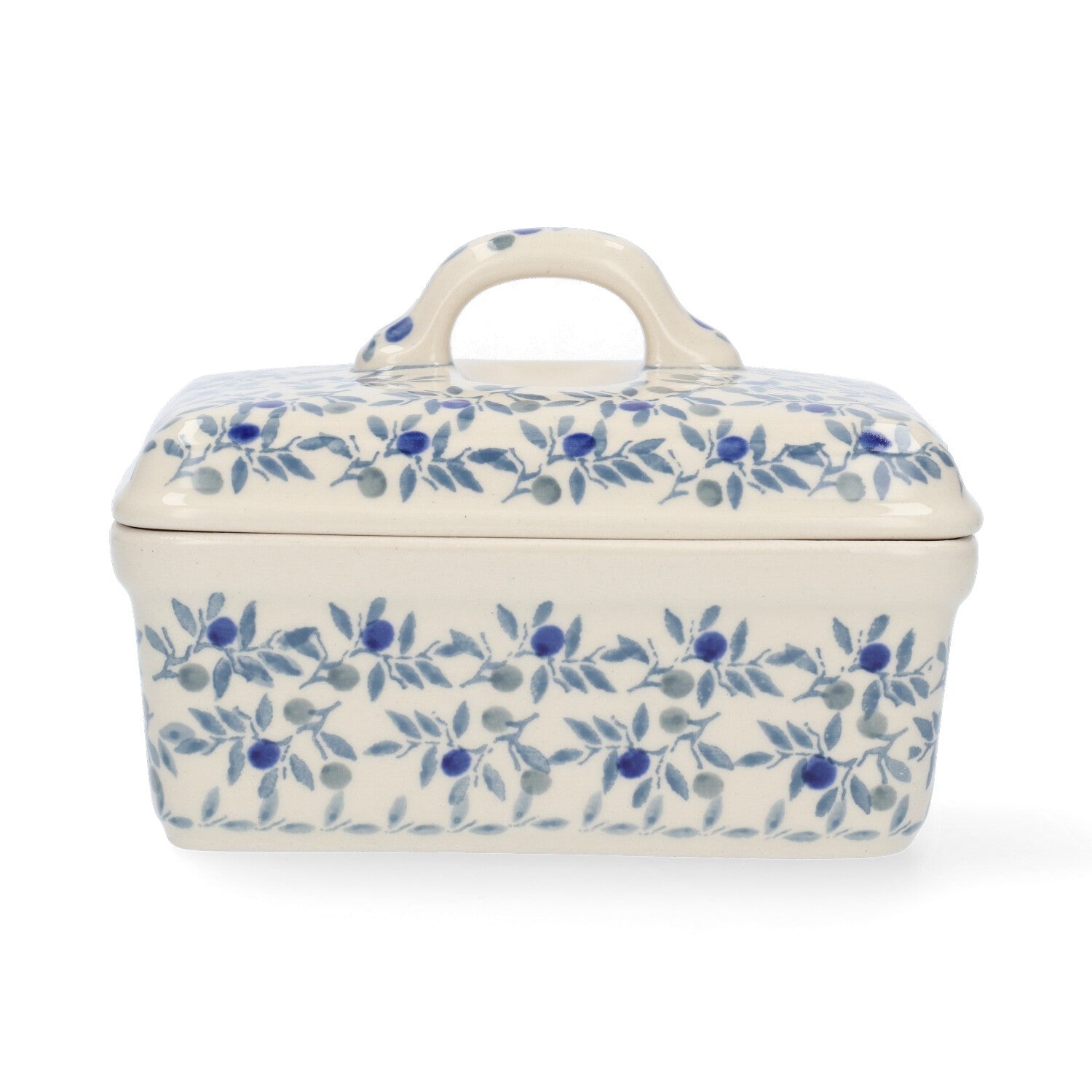 Botervloot Rechthoekig - Blue Olive