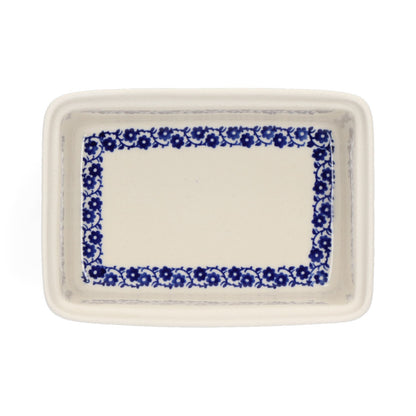Butter Dish Rectangular - Midnight Blue