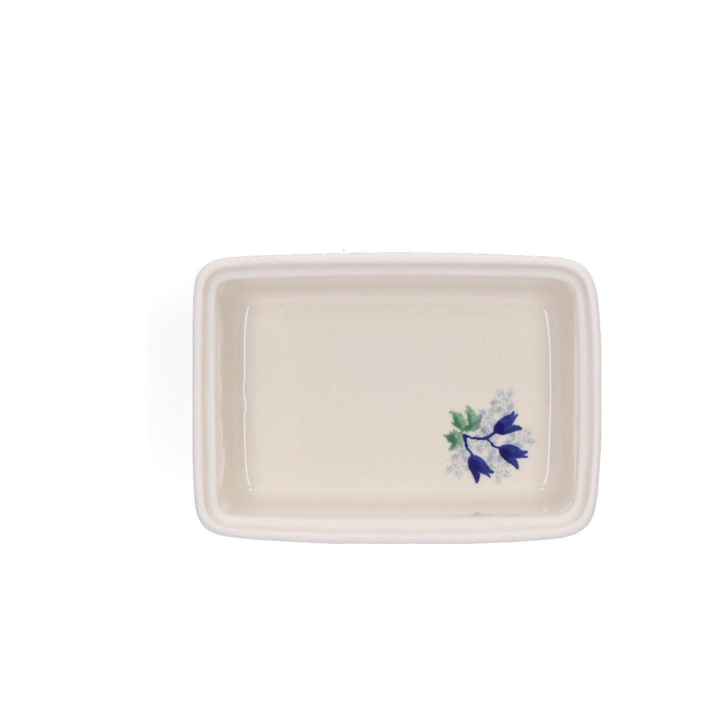 Botervloot Rechthoekig - Blue Garden