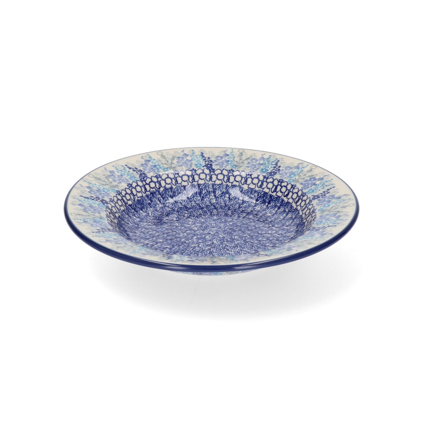 Diep bord Ø 23,5 cm - Delphinium