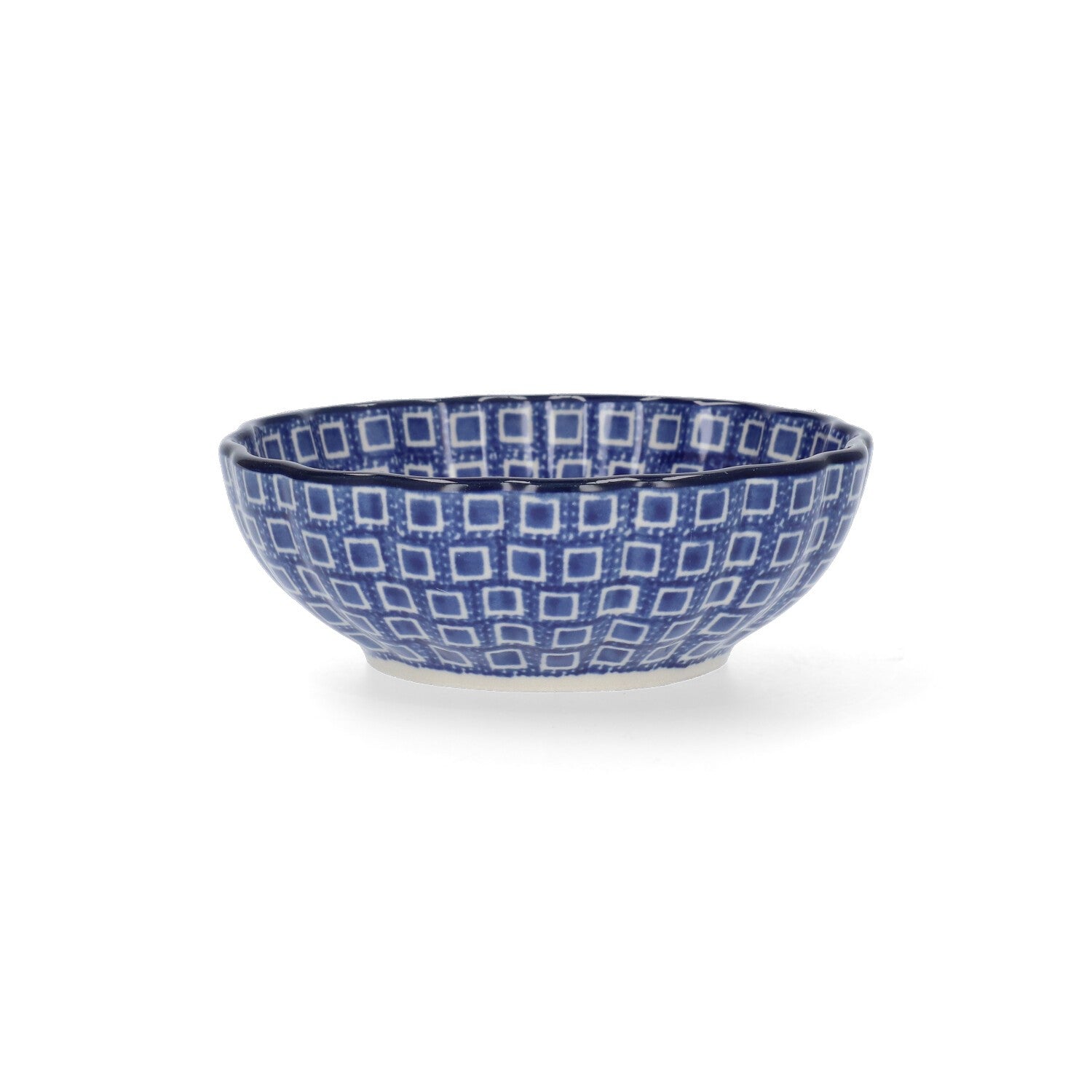 Gewelfde Kom 220 ml - Blue Diamond