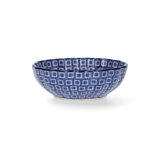 Gewelfde Kom 220 ml - Blue Diamond