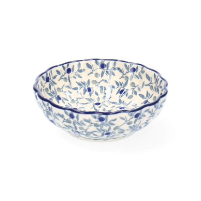 Gewelfde Kom 220 ml - Blue Olive