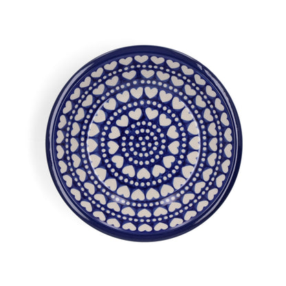 Bord Diep Ø: 21 cm - Blue Valentine