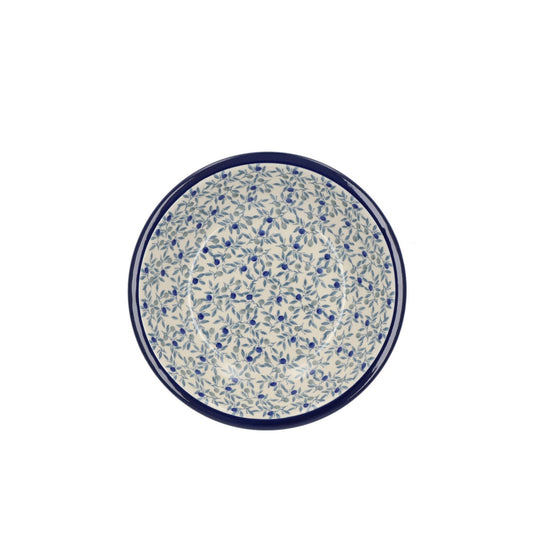 Teller tief Ø: 21 cm - Blaue Olive