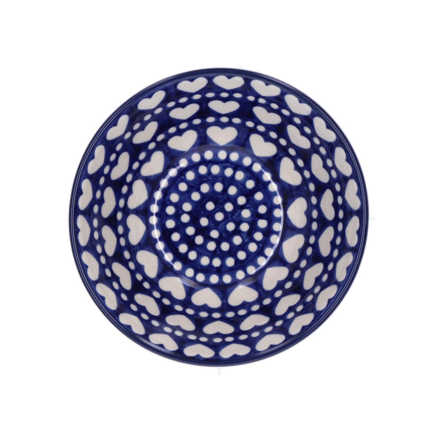 Schüssel 450 ml - Blauer Valentinsgruß
