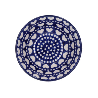 Schüssel 450 ml - Blauer Valentinsgruß