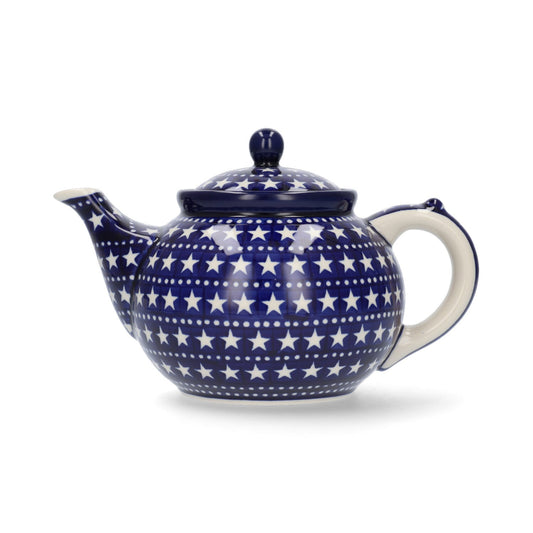 Teekanne 1300 ml Blaue Sterne