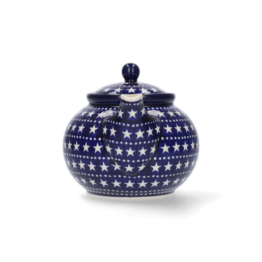 Teekanne 1300 ml Blaue Sterne