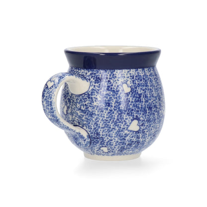 Boeren Mok 370 ml - White Hearts