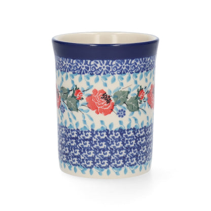 Rechte Mok 250 ml - English Rose