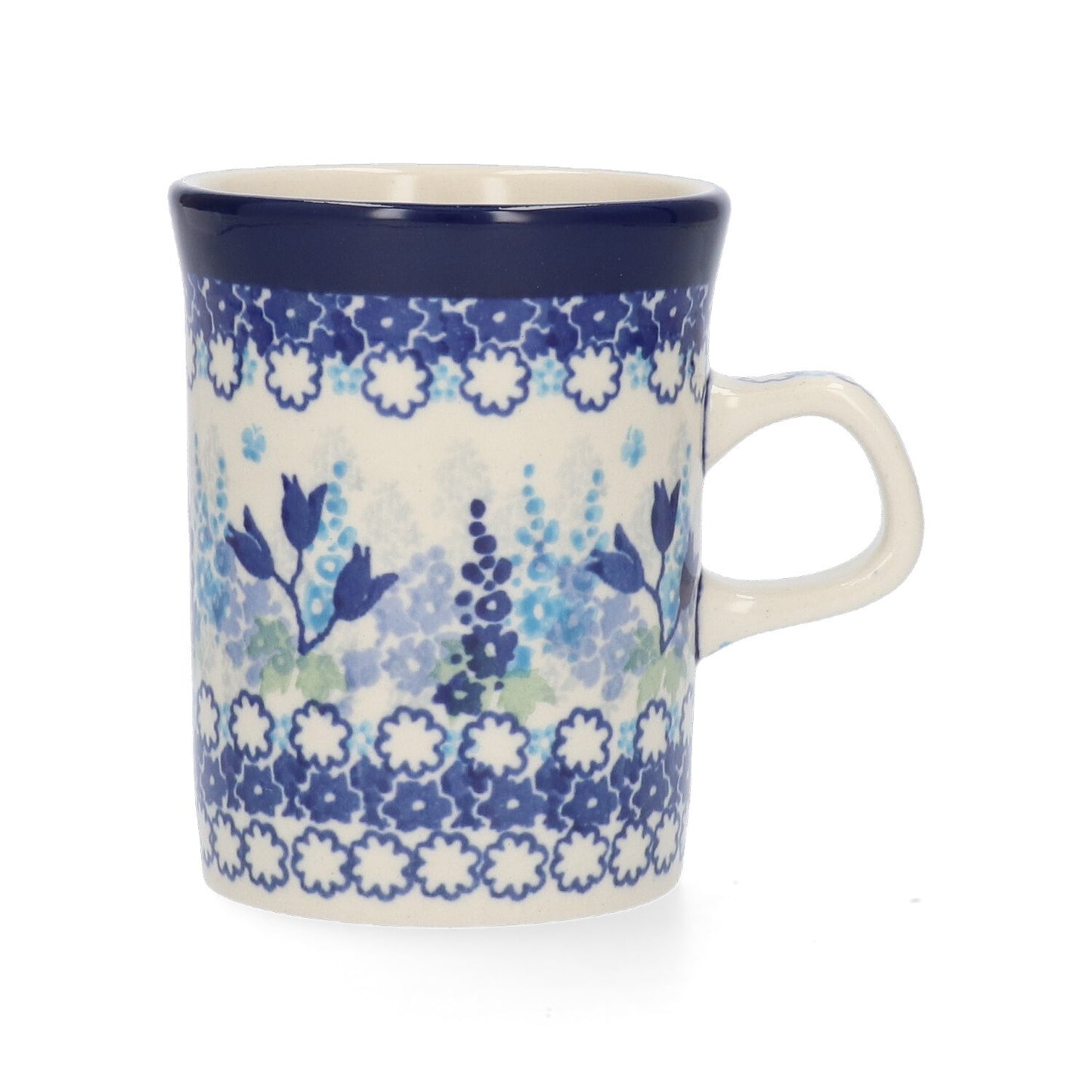 Rechte Mok 250 ml - Blue Garden