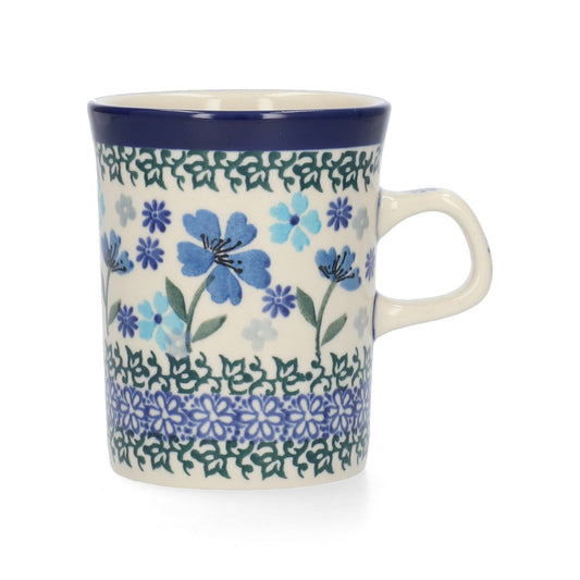 Rechte Mok Groot - Blossom Blue