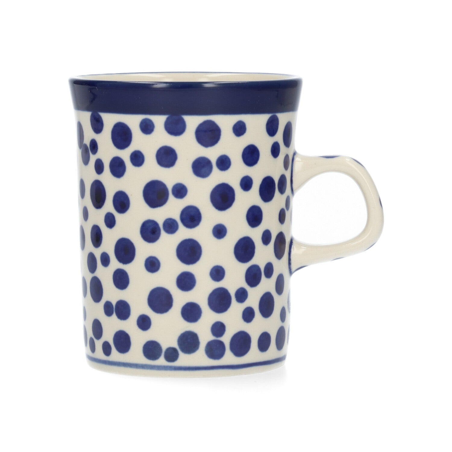 Rechte mok 250 ml - Crazy Dots