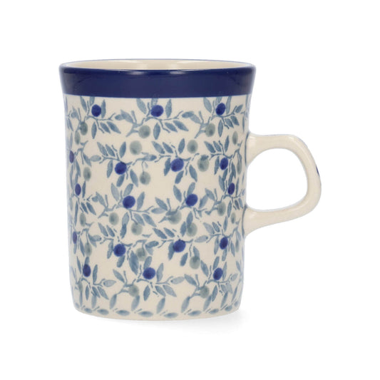 Rechte mok 250 ml - Blue Olive