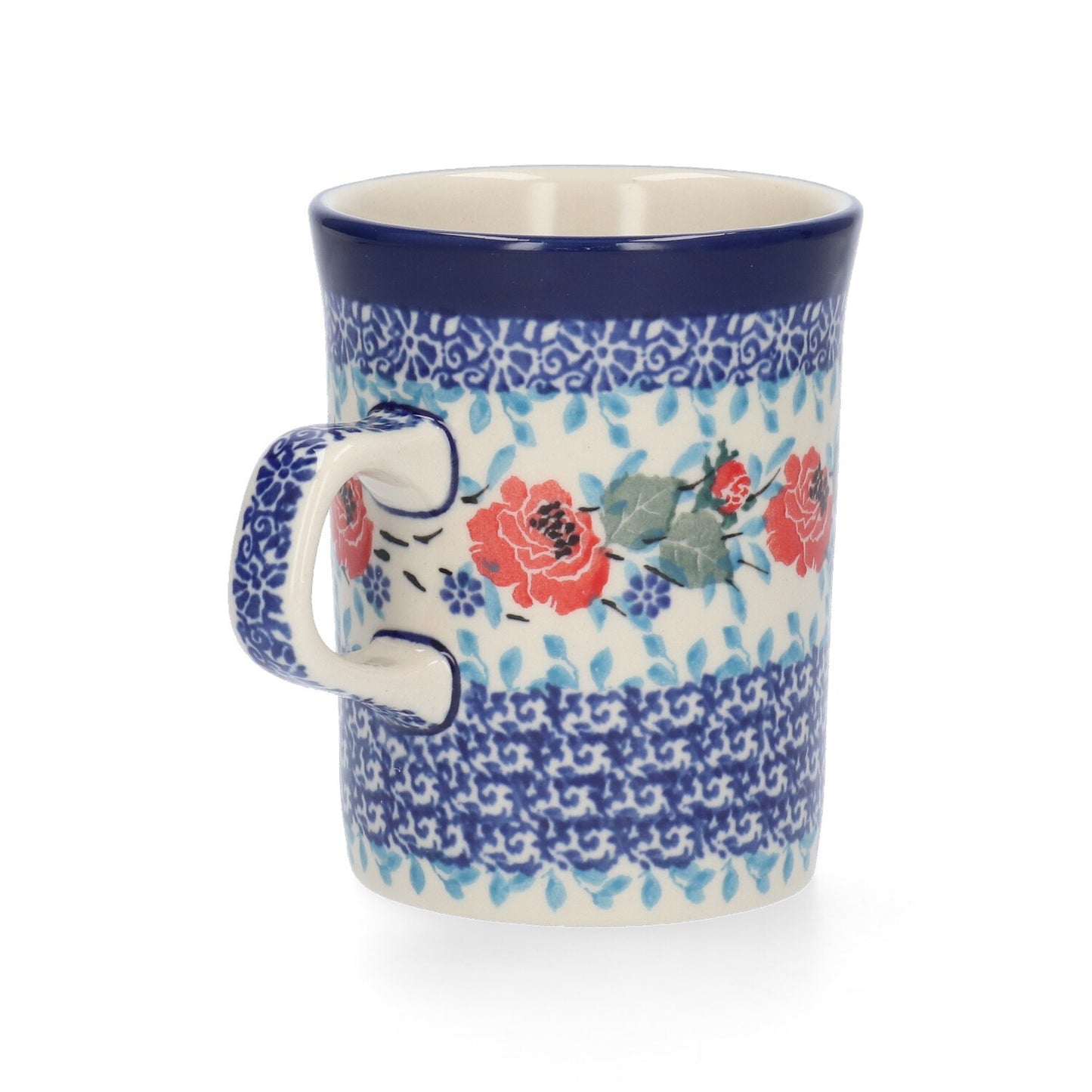 Rechte Mok 250 ml - English Rose