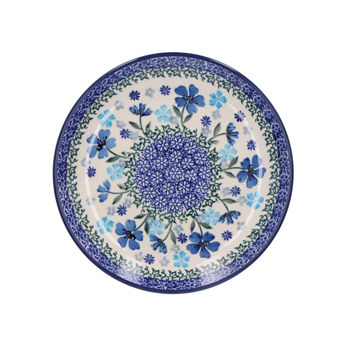Ontbijtbord - Blossom Blue