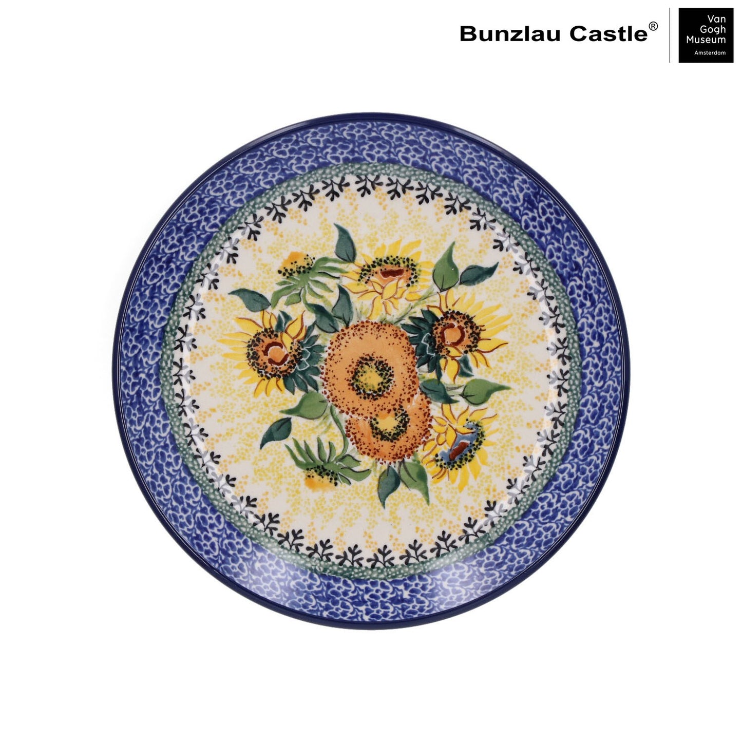 Ontbijtbord Ø: 20 cm - Van Gogh Museum - Sunflowers Unikat