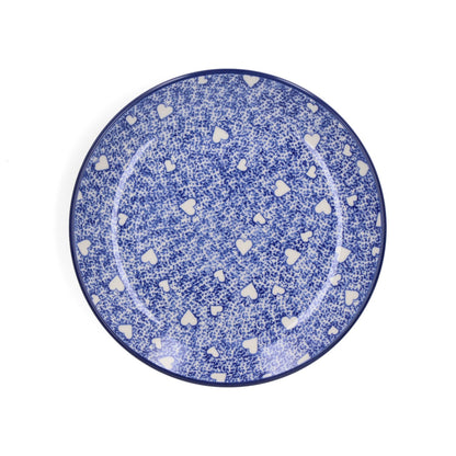 Ontbijtbord Ø: 20 cm - White Hearts