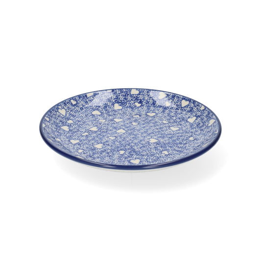 Ontbijtbord Ø: 20 cm - White Hearts