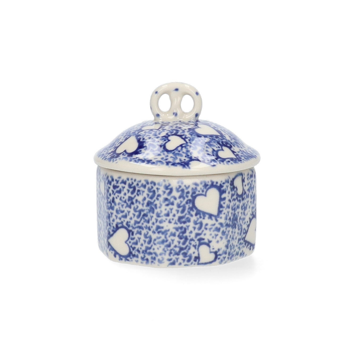 Miniatuur doosje - White Hearts