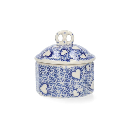 Miniatuur doosje - White Hearts