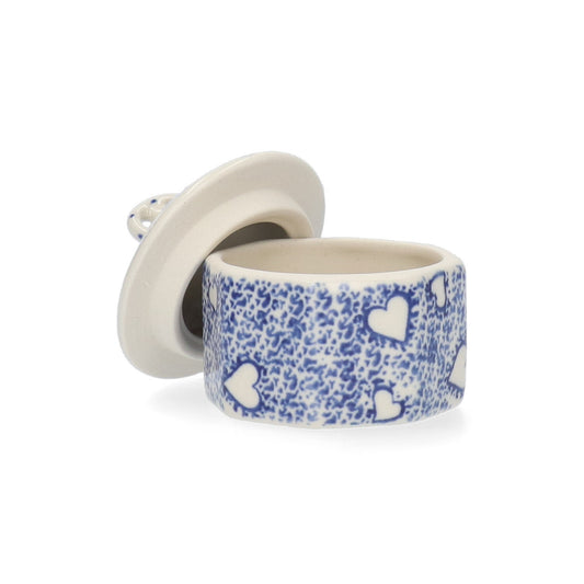 Miniatuur doosje - White Hearts