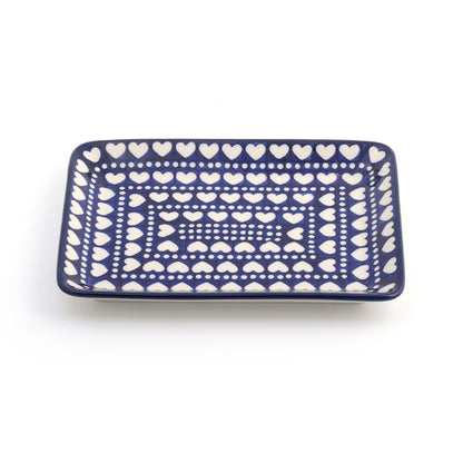 Dienblad Medium- Blue Valentine