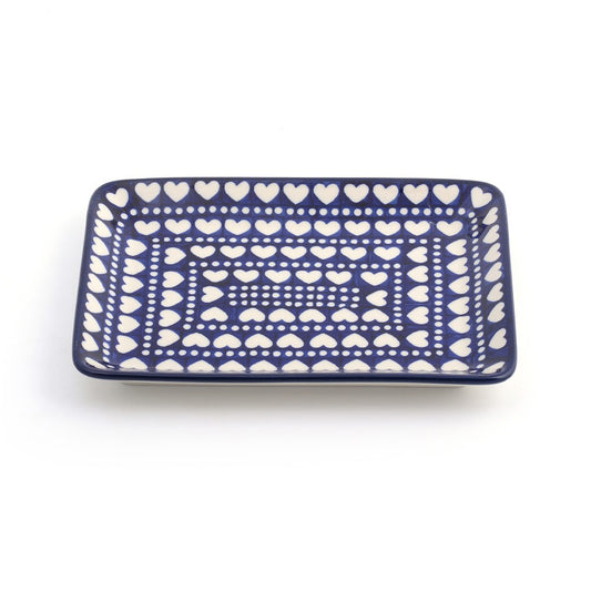 Dienblad Medium- Blue Valentine