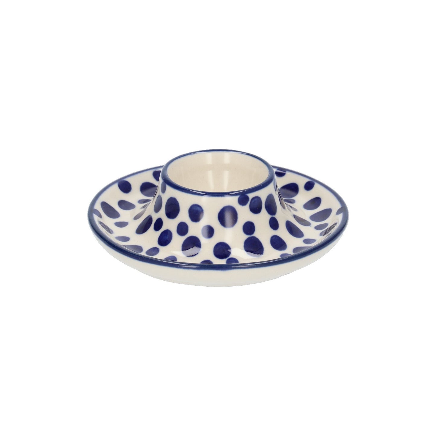 Eierbecher flach - Crazy Dots