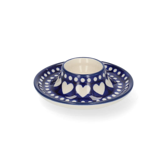 Eierdopje plat - Blue Valentine
