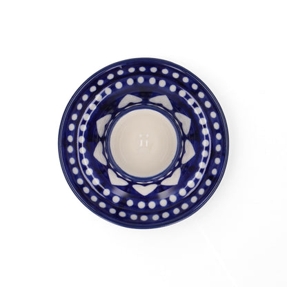 Eierdopje plat - Blue Valentine